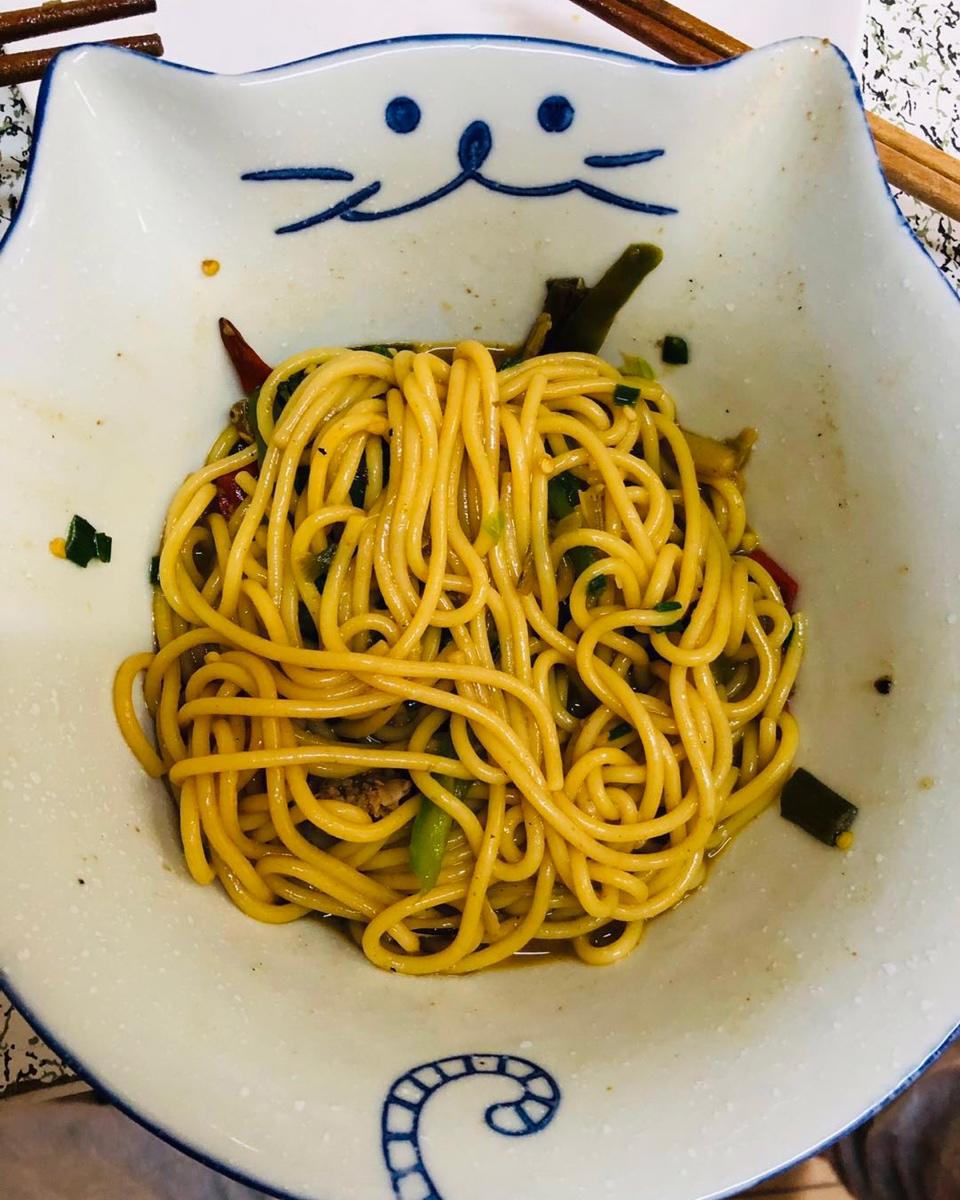 豆角焖面
