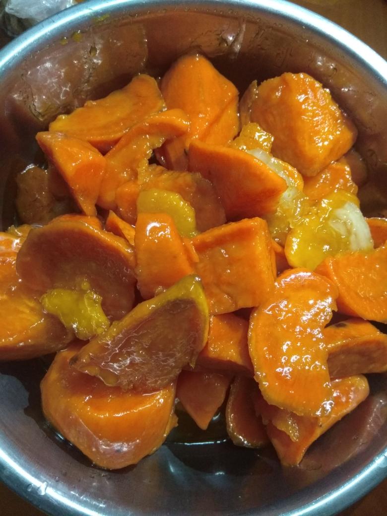 月浦特色甜番薯的做法