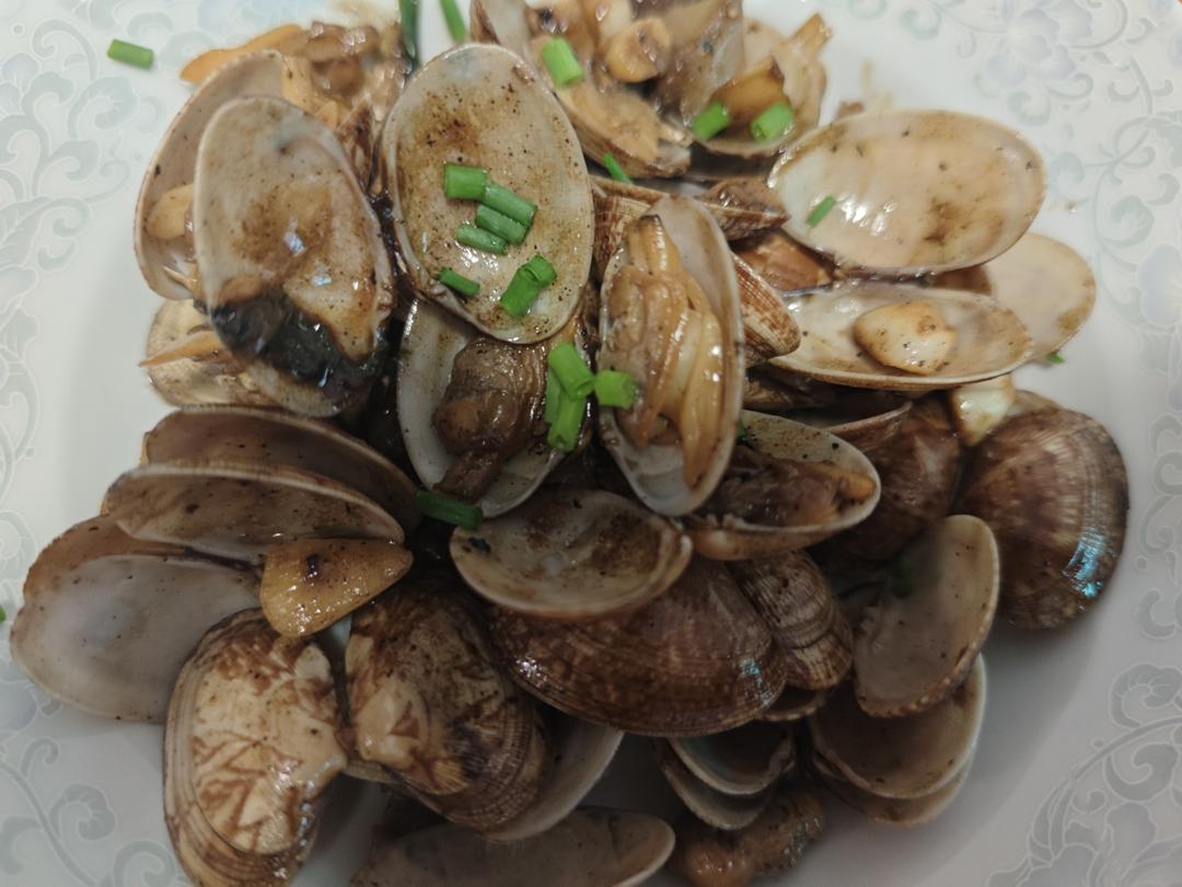 5分钟快手菜❗️秒杀路边摊爆炒花甲～好吃到爆