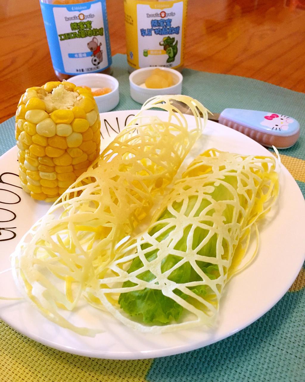 高颜值鸡蛋蕾丝网饼