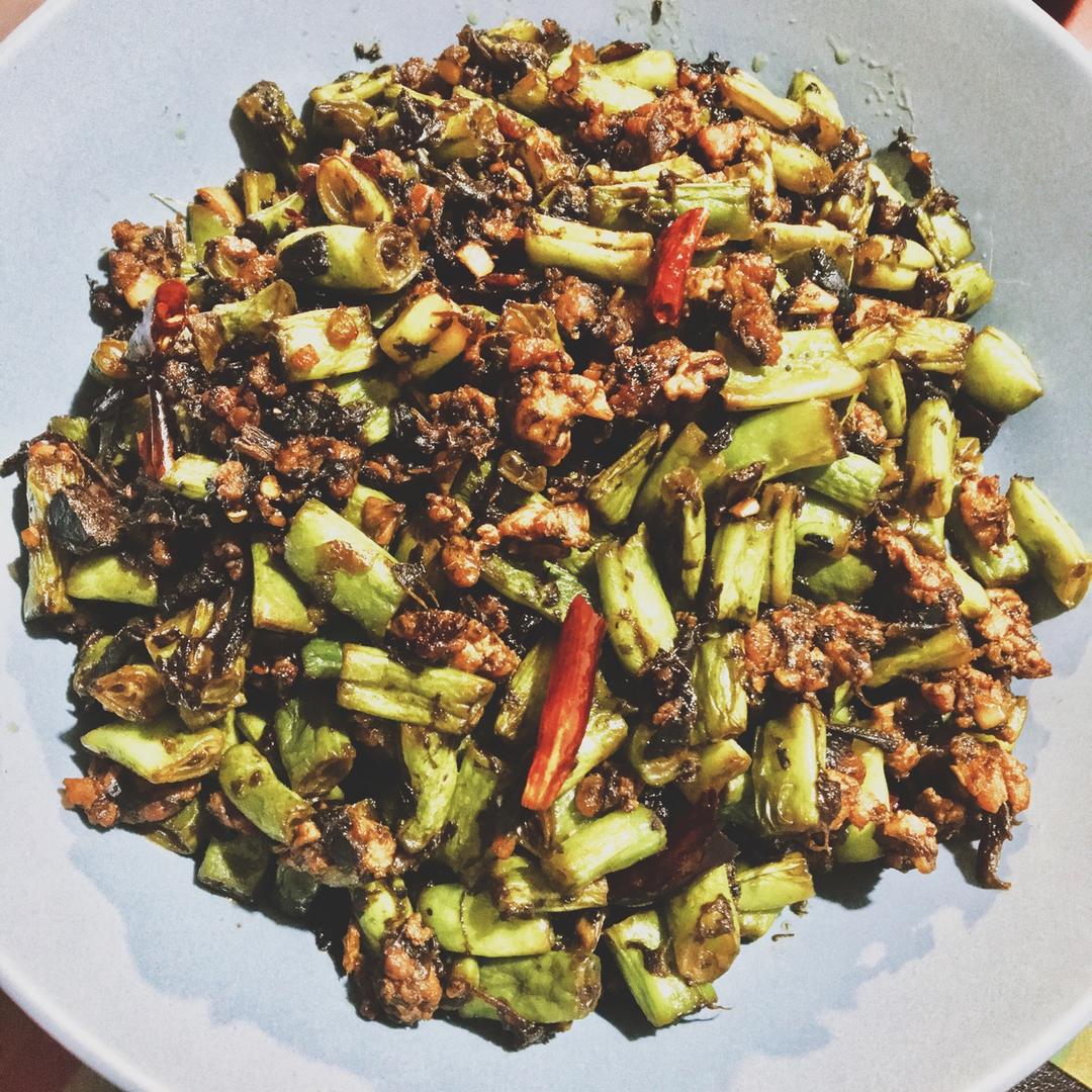 四季豆肉末橄榄菜