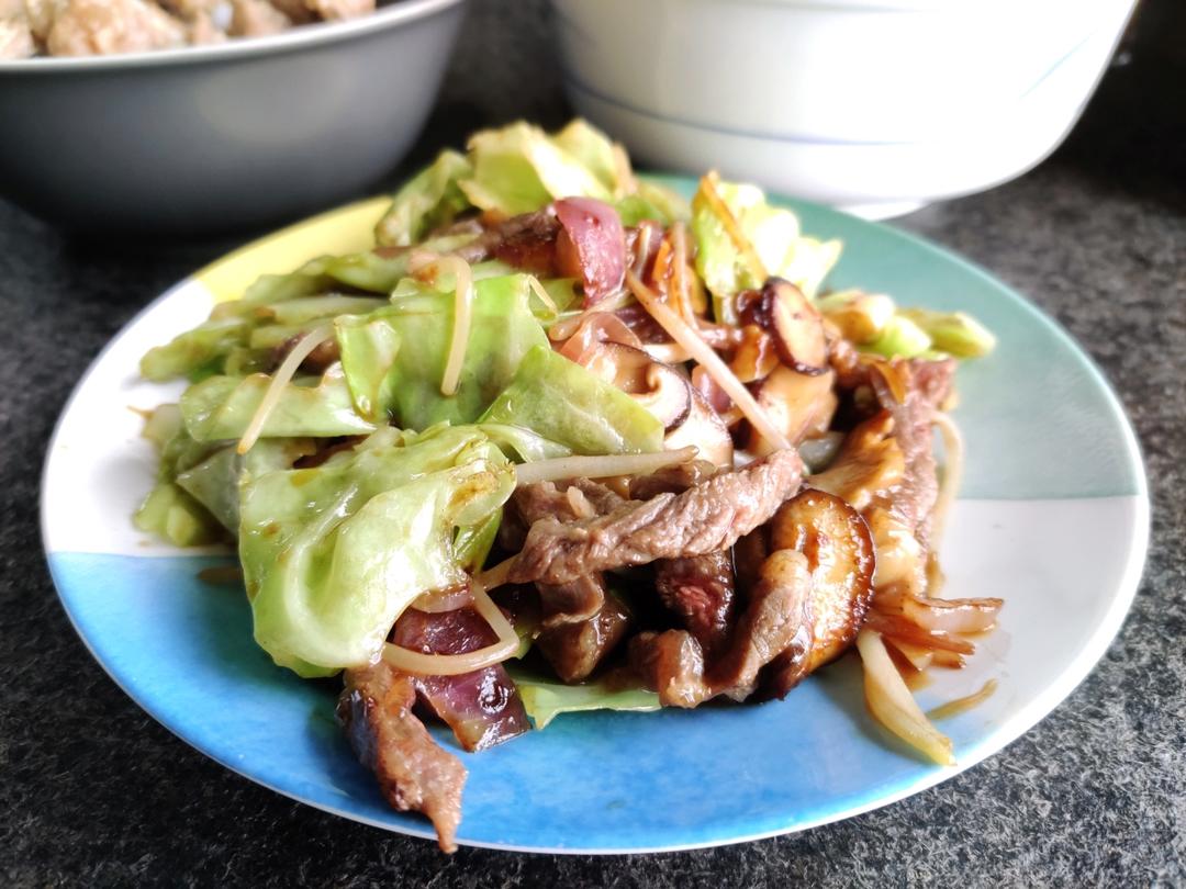 曼食慢语丨杂蔬炒牛排