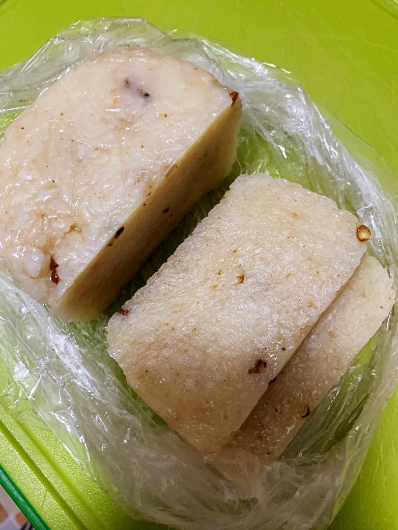 地地道道的重庆街边糍粑块