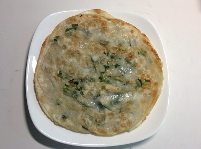 饺子皮葱油饼