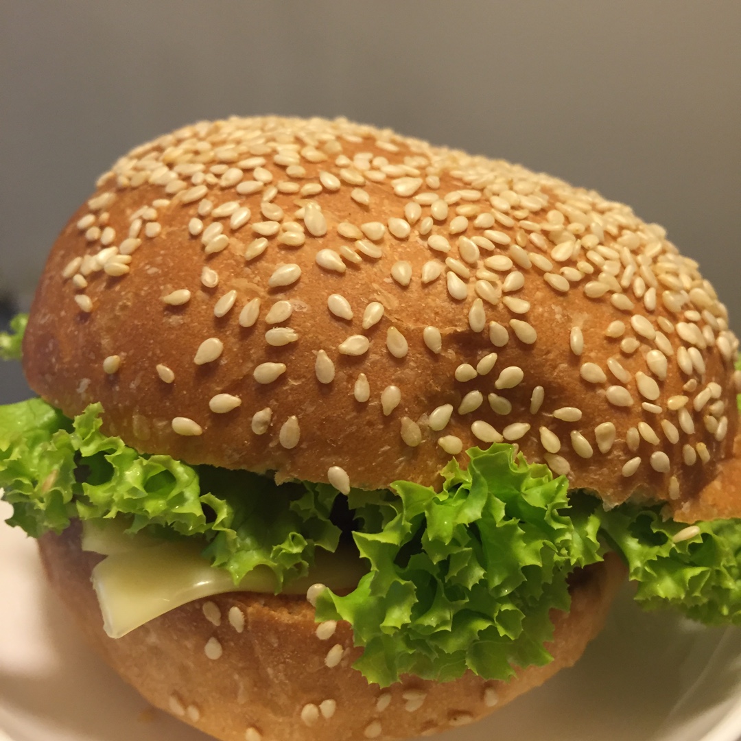 冰岛长老做的肉多汁的快手汉堡牛肉饼