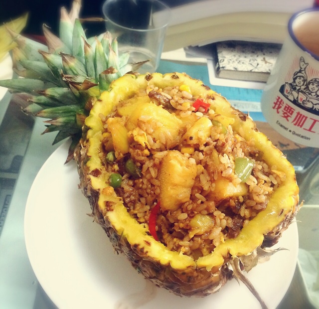 培根菠萝饭