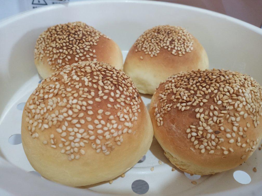 汉堡胚面包餐包（视频夏季轻松快速手揉手套膜方法）