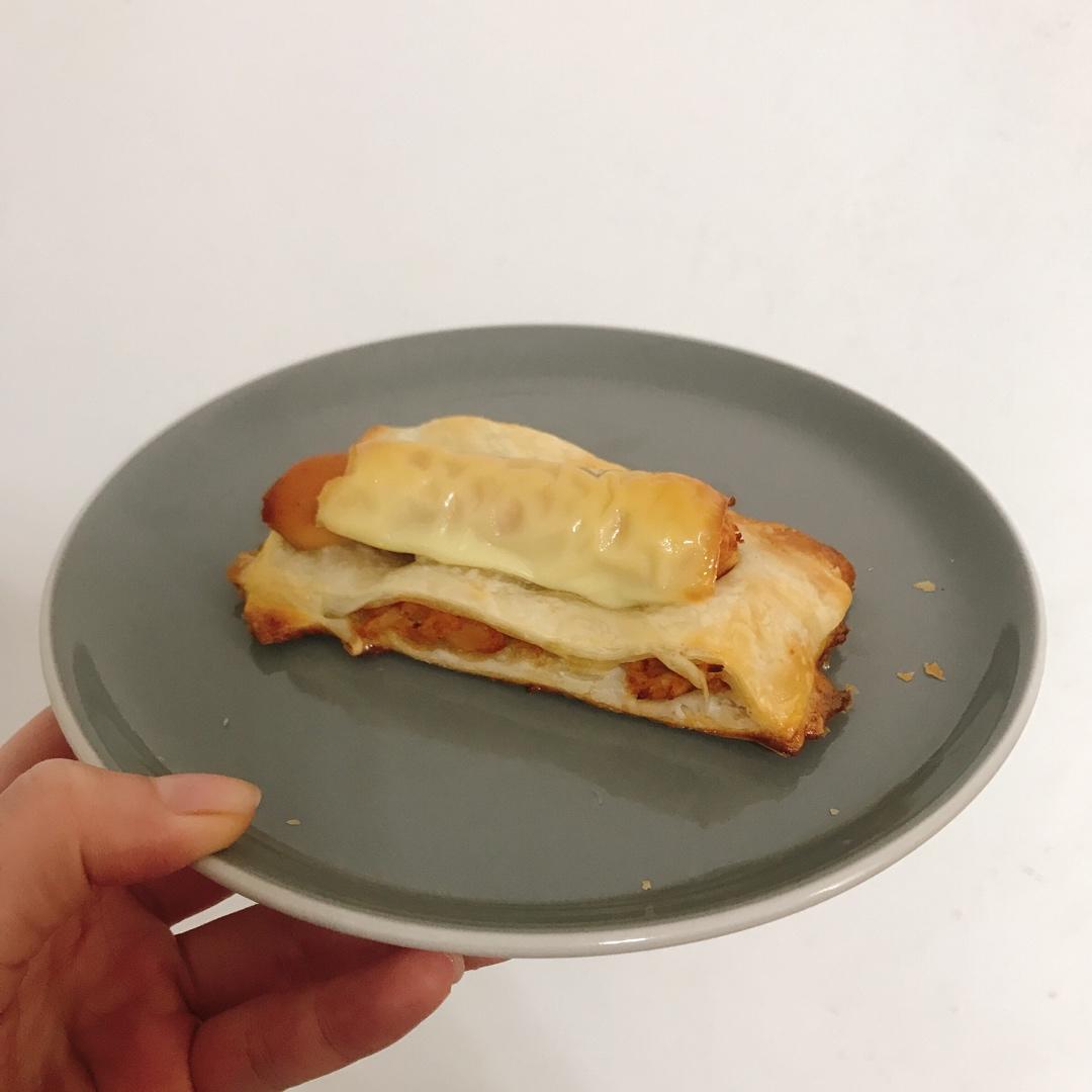 零失败的手抓饼版本丹麦热狗酥