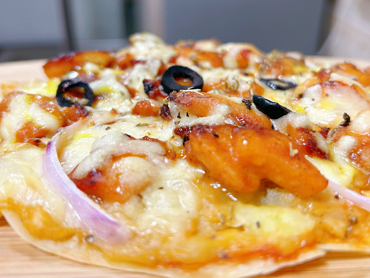 复制肯德基“K萨”
新奥尔良口味薄脆披萨的做法