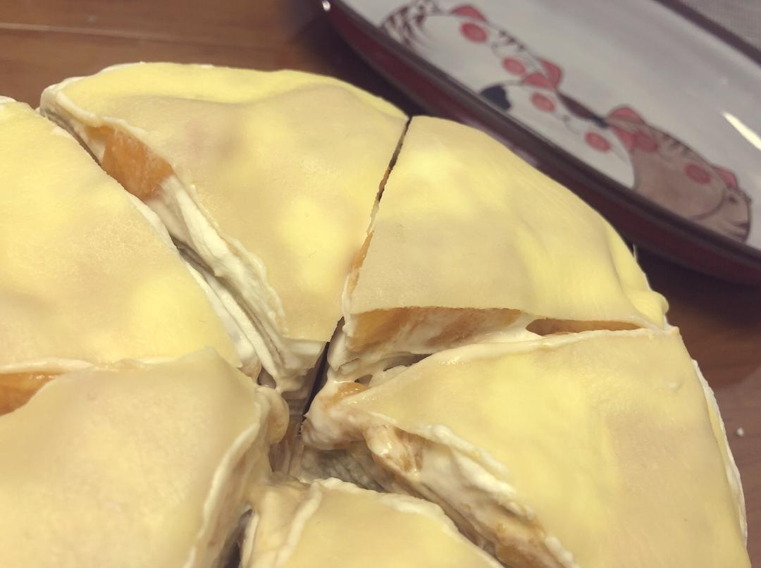 学做LADY M家24层超薄渐变抹茶千层蛋糕