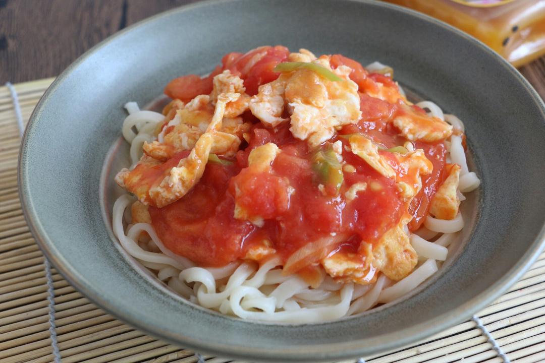 干拌西红柿鸡蛋面