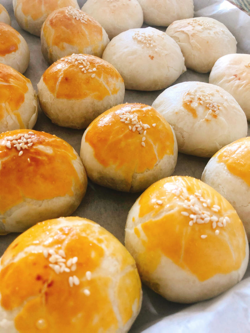 玉米油版蛋黄酥