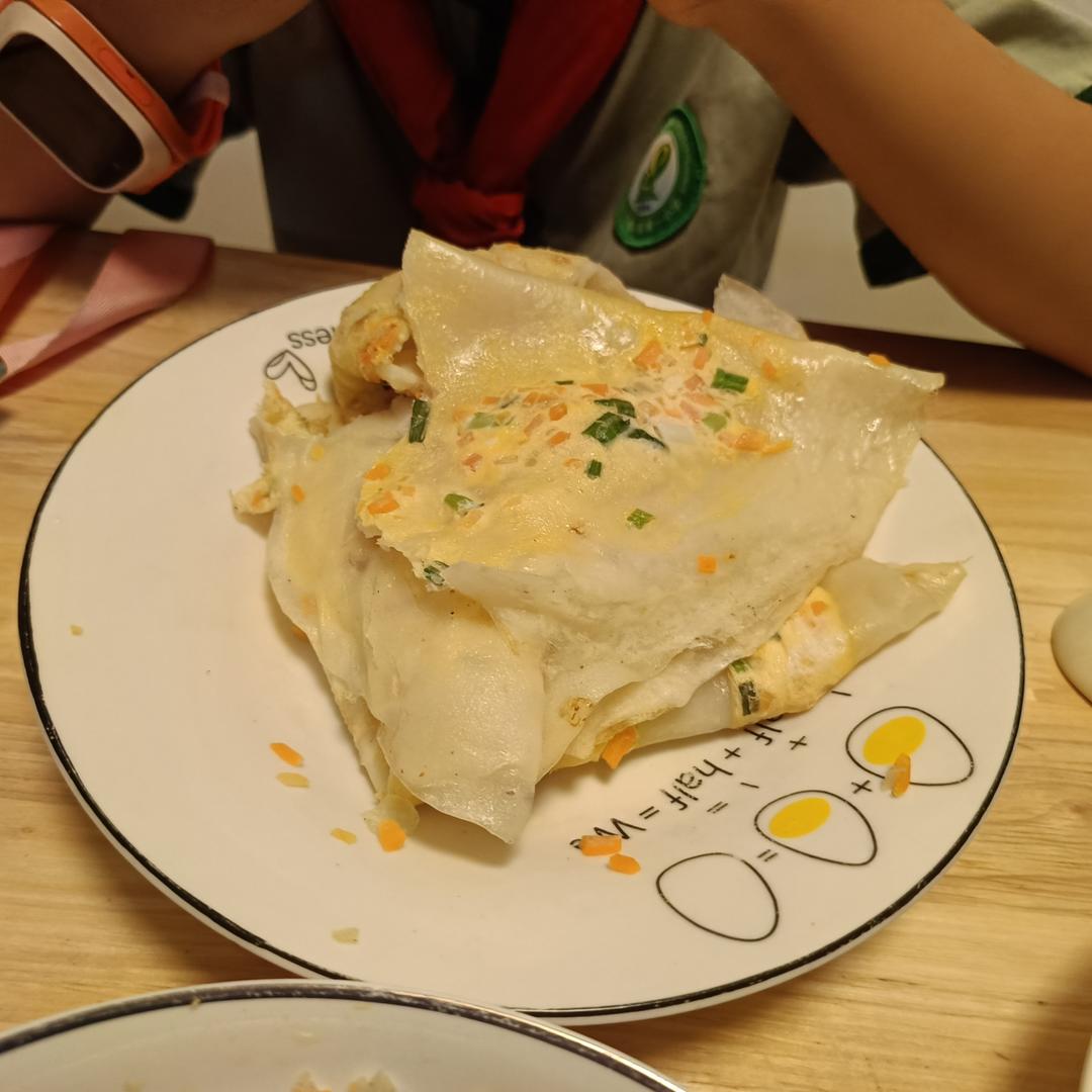 超软筋道的鸡蛋软饼