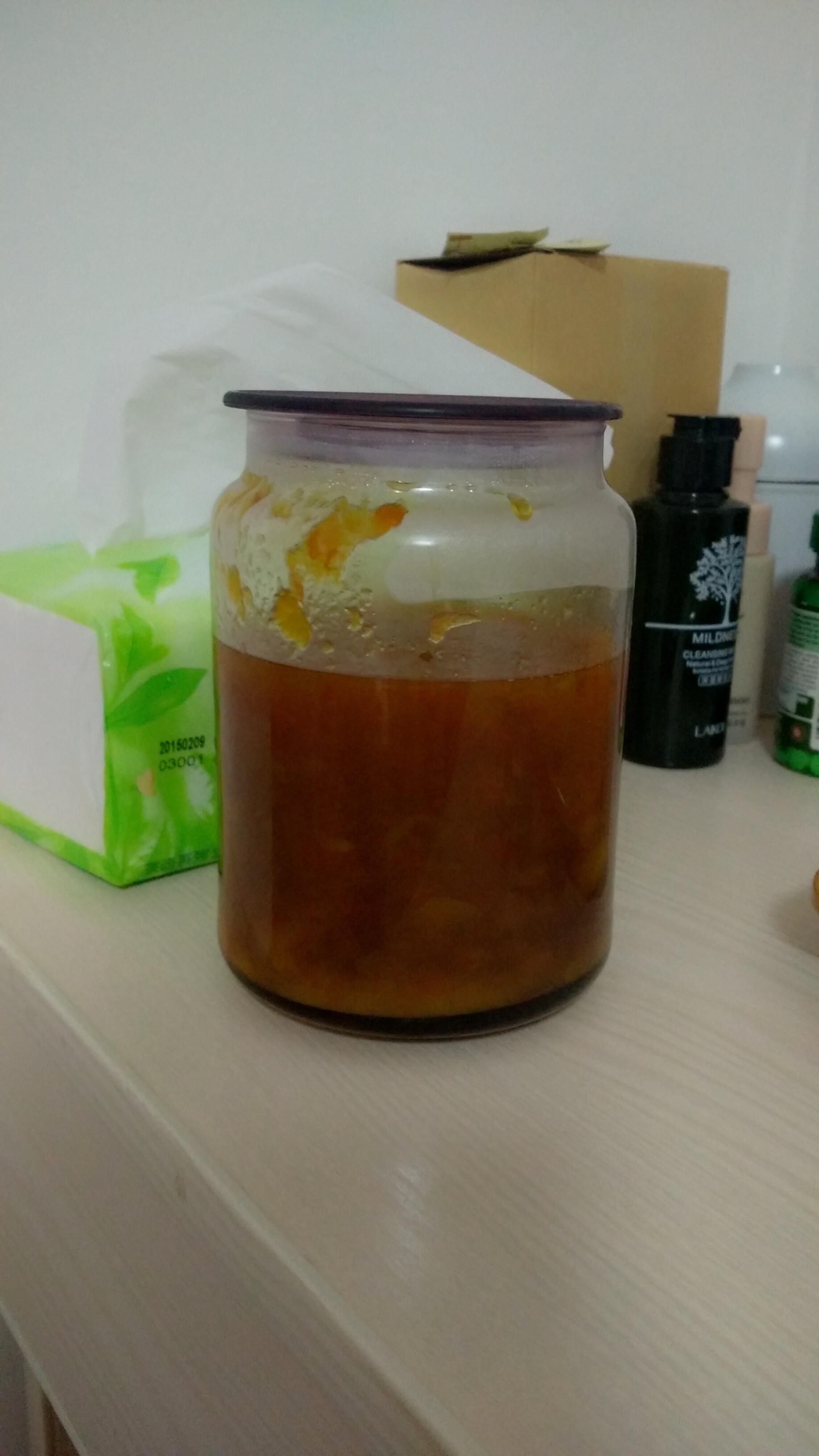 不加糖的芒果西柚桃子蜂蜜果酱的做法