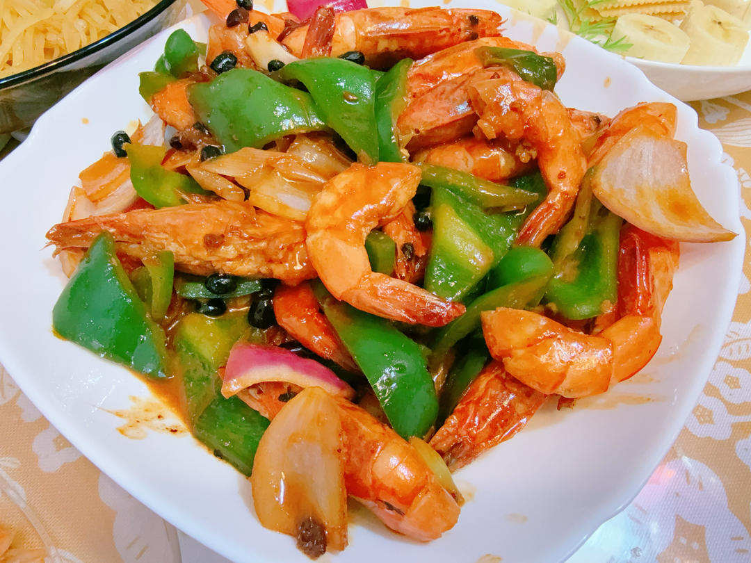 超级下饭的（青椒炒虾）