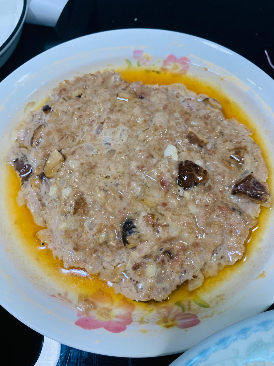 香菇蒸肉饼
