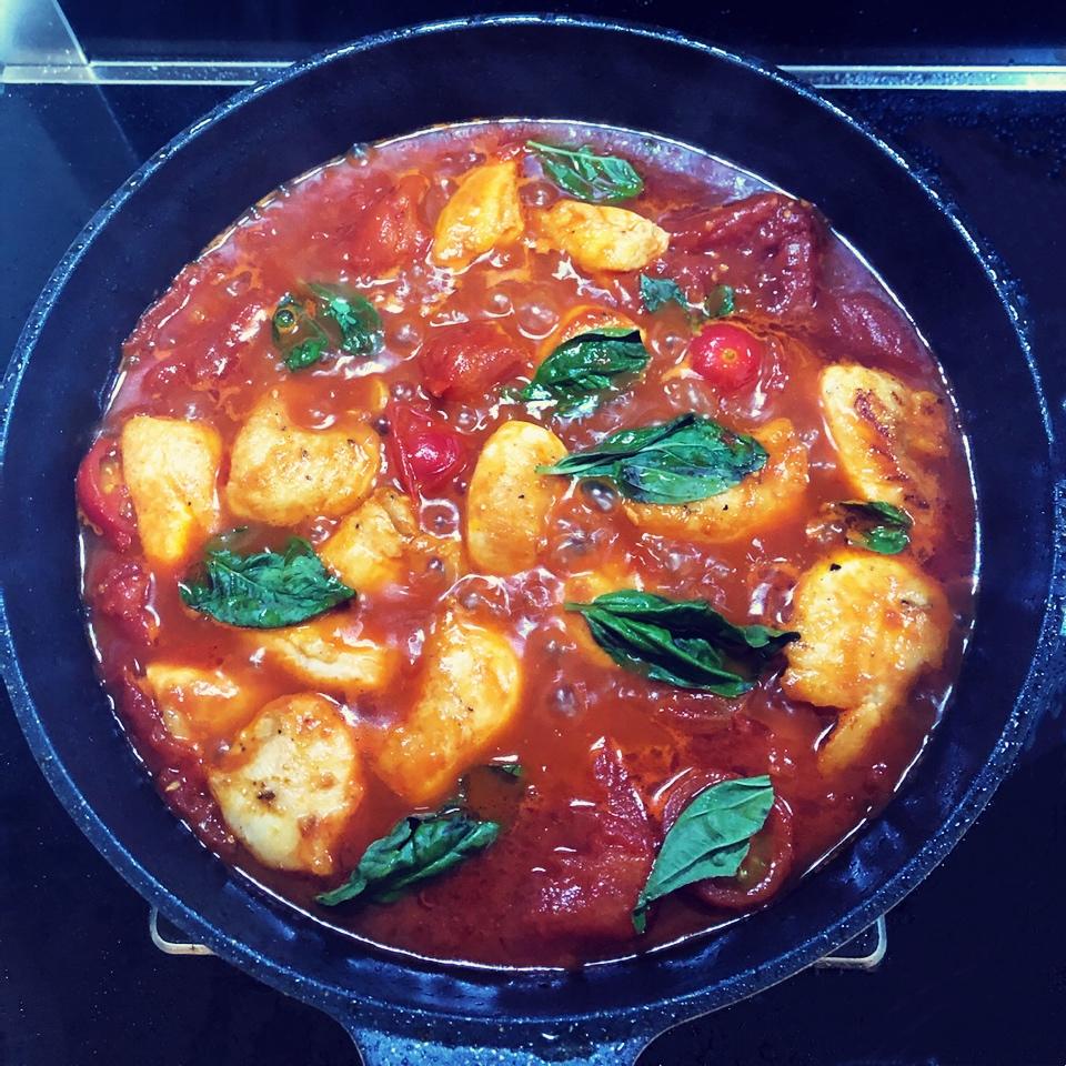 番茄炖鸡胸丨健康·三餐