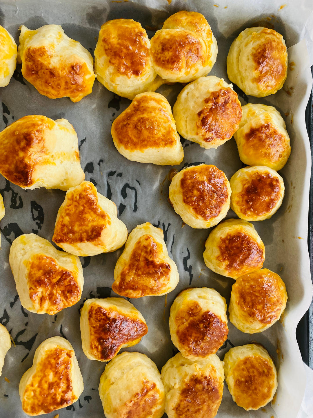 简单快手迷你奶油司康（消耗淡奶油/无黄油无泡打粉）