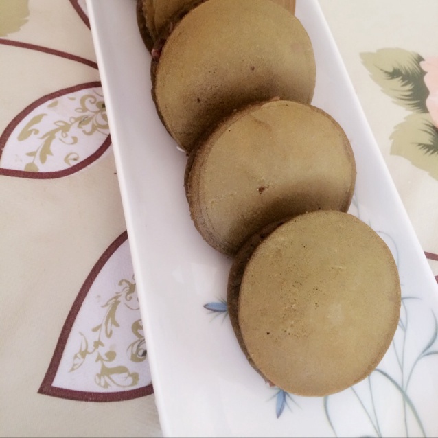 抹茶蜜豆铜锣烧