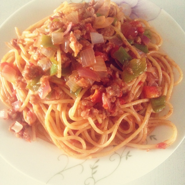 番茄肉酱意大利面