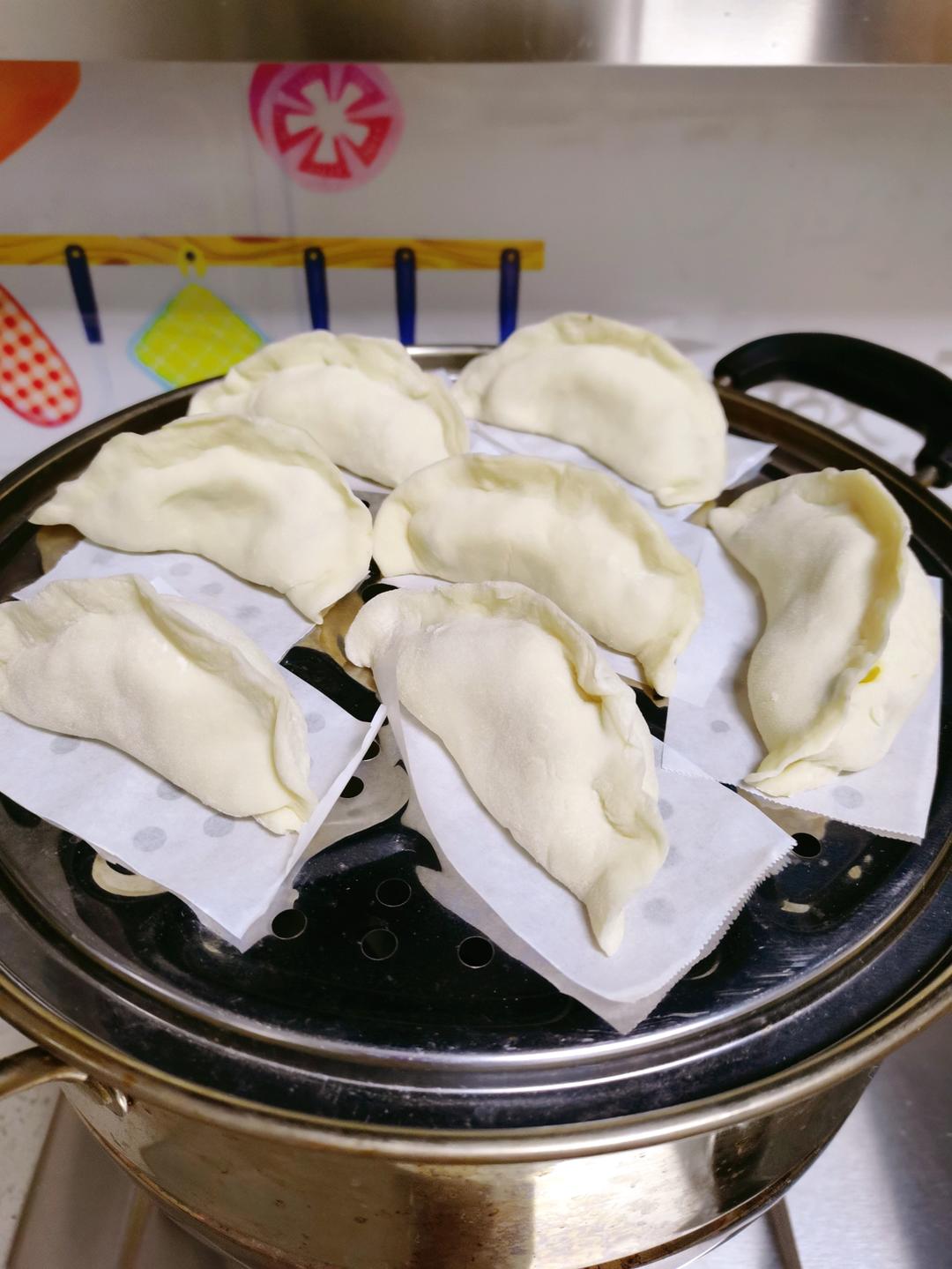 烫面蒸饺（素馅儿版）