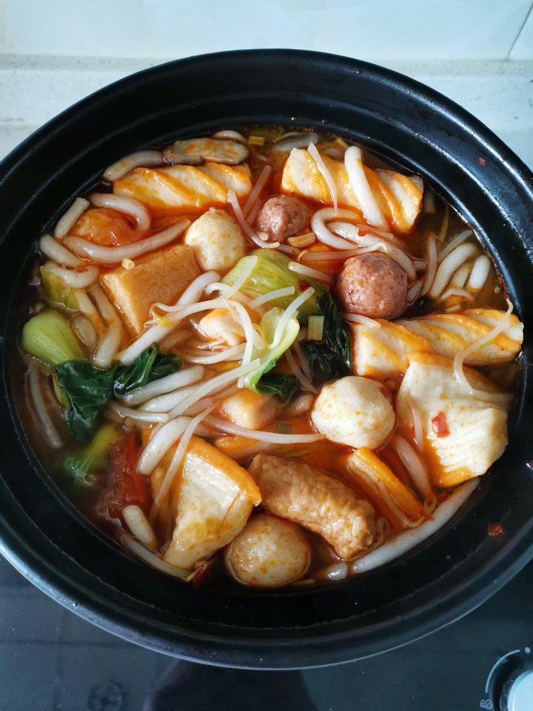 肉末什锦土豆粉