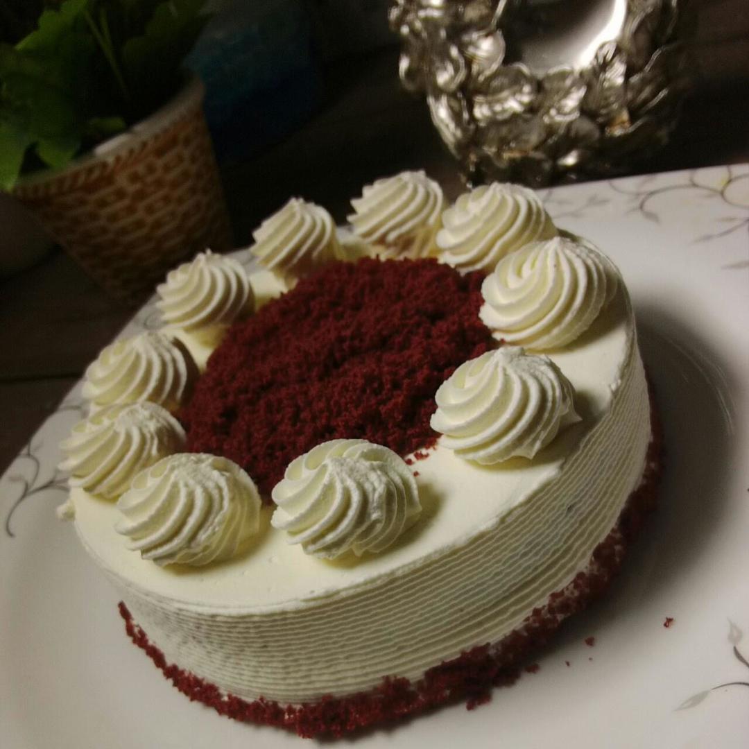 淡奶油抹制红丝绒蛋糕的做法