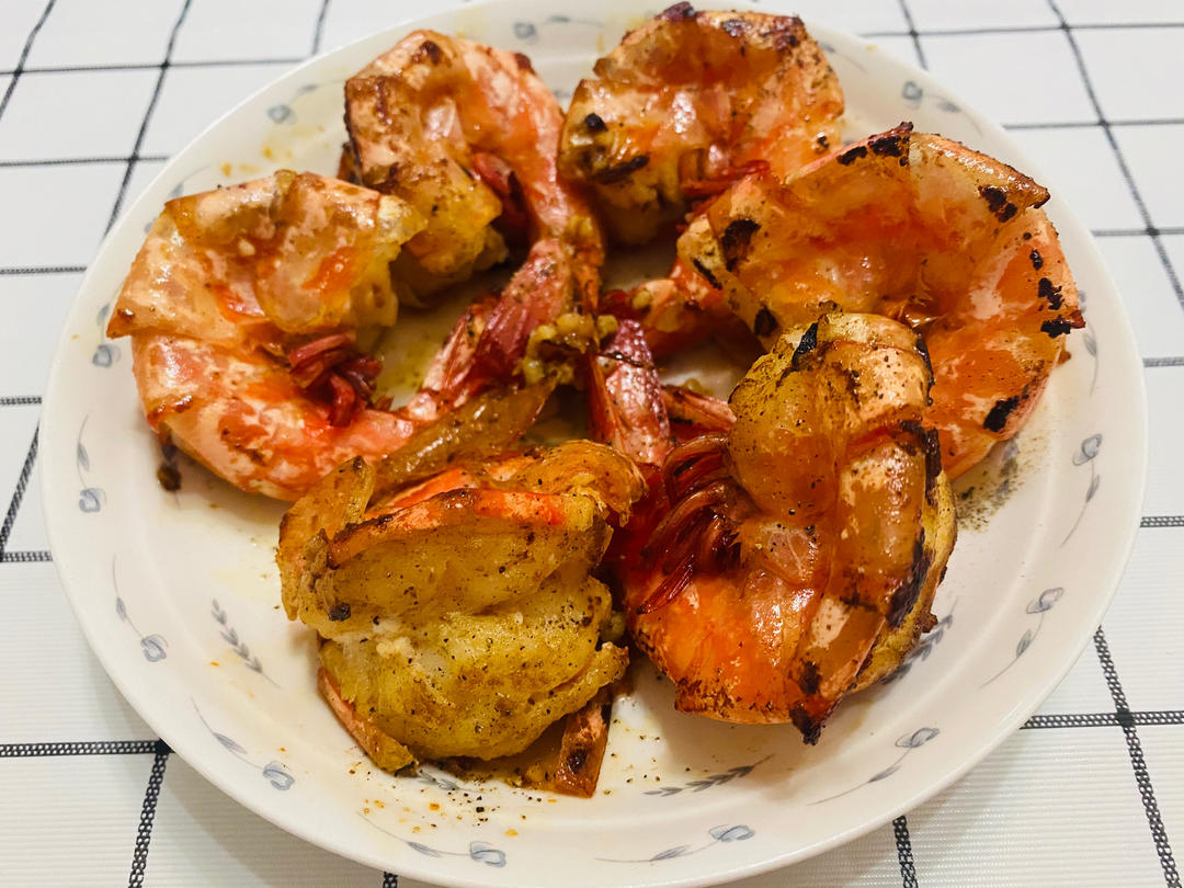 黄油煎虾