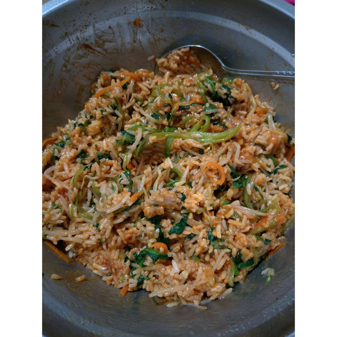 不用石锅的韩式拌饭