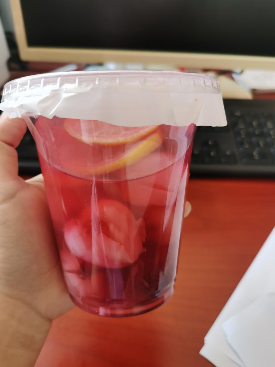 夏日神仙饮品❗️酸甜冰镇柠檬杨梅荔枝饮