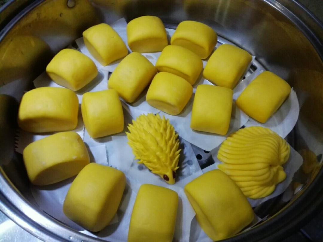 南瓜馒头（松软香甜，不加糖）