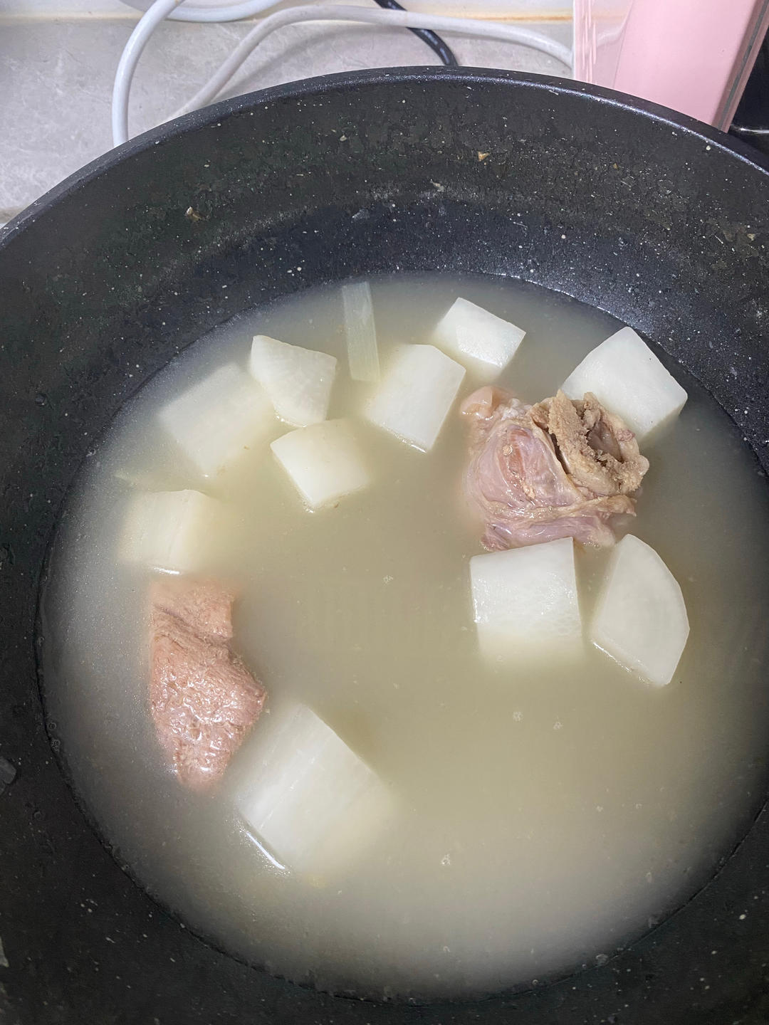 萝卜炖排骨