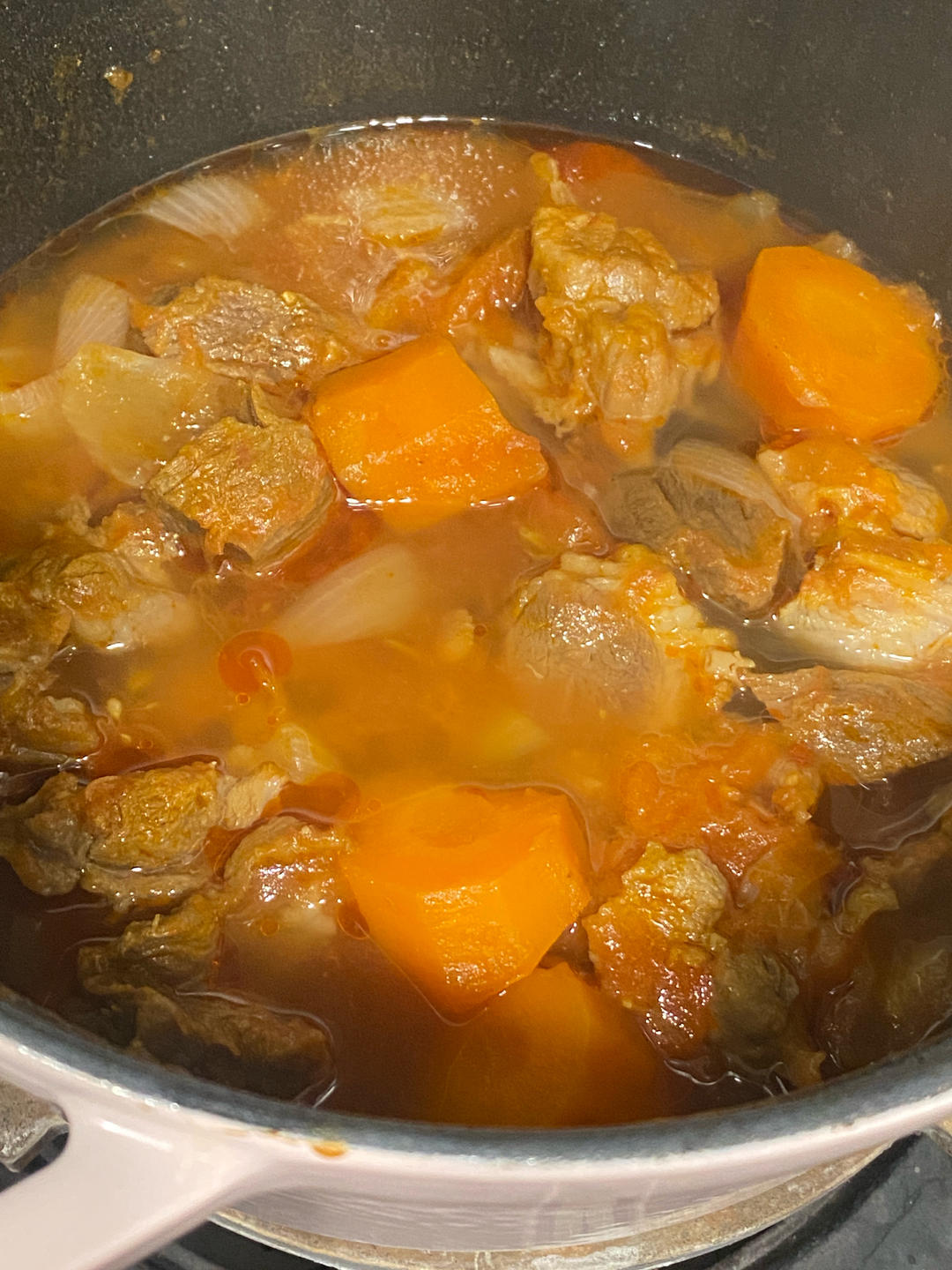 番茄土豆炖牛腩