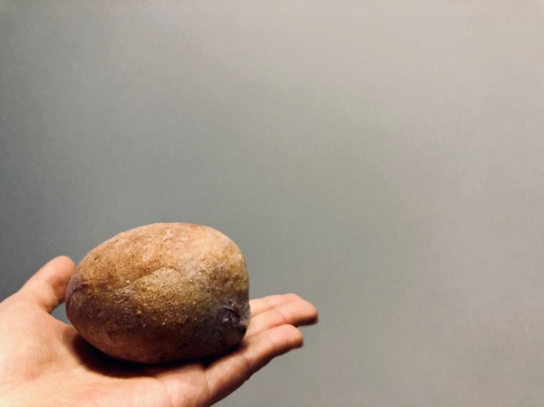 免揉！无糖！超级懒人版适合哺乳期黑胡椒黑土豆全麦脆皮包