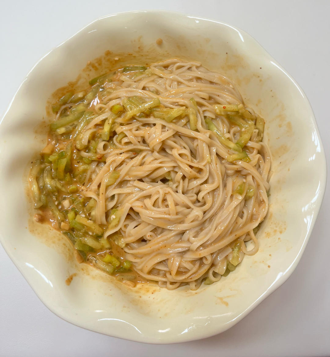 太香了 这个麻酱拌面我可以吃一辈子