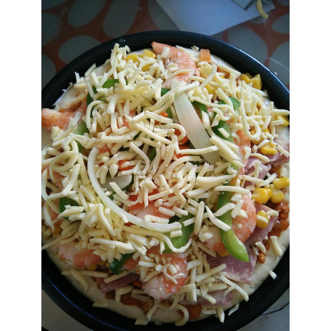 8寸纯手工什锦披萨