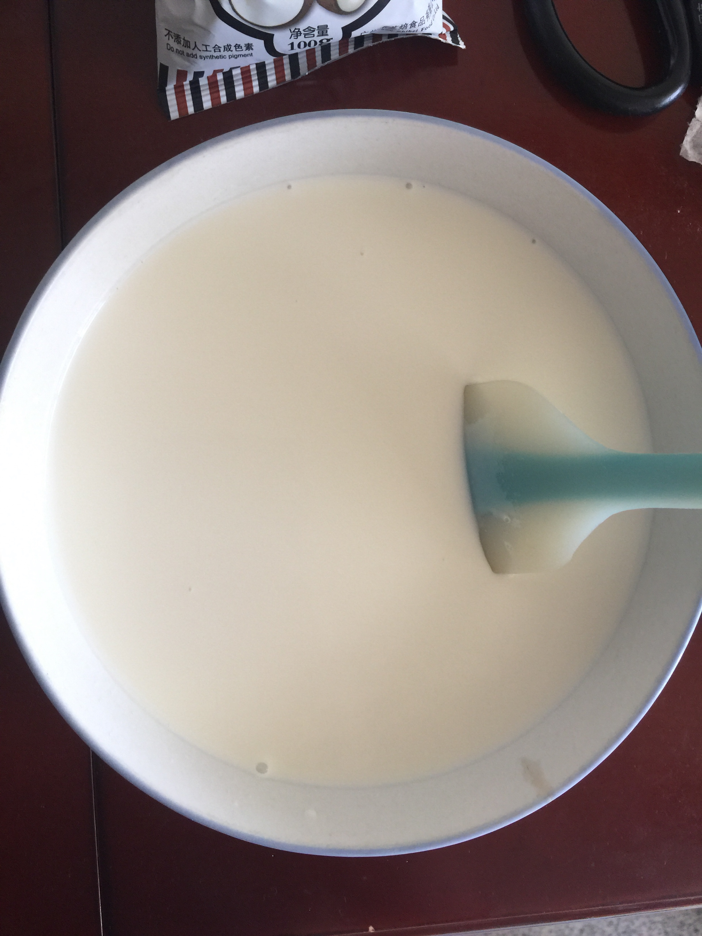椰浆奶冻的做法 步骤3