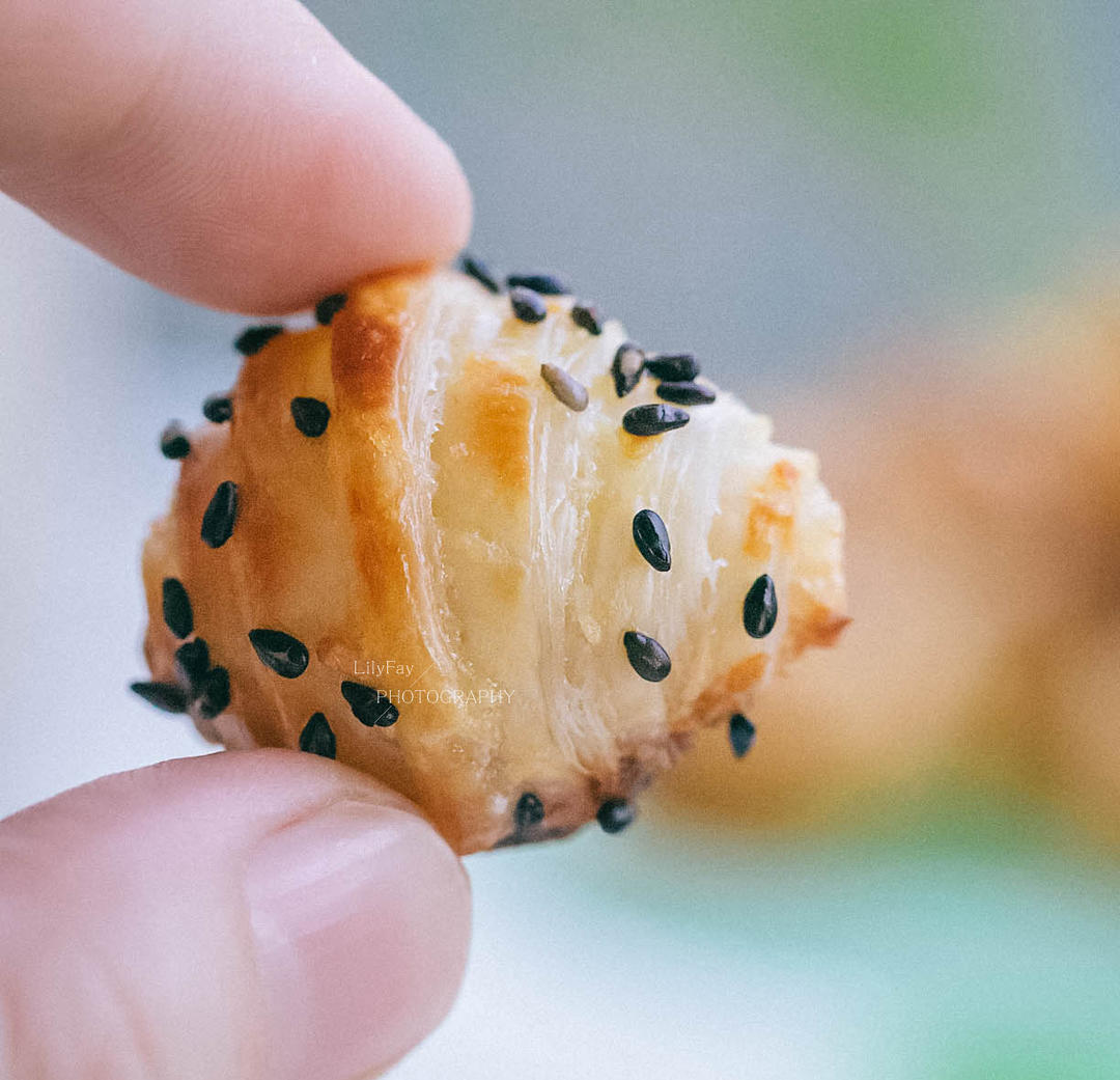 手抓饼神仙吃法の迷你可颂的做法