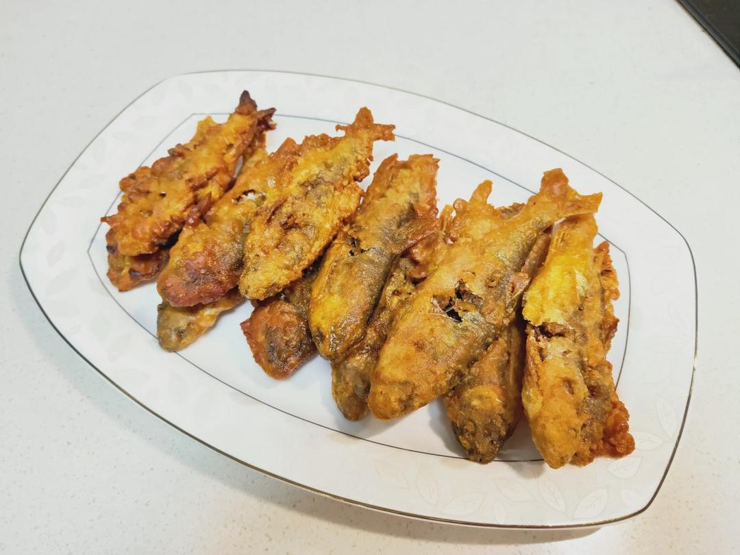 香煎小黄鱼