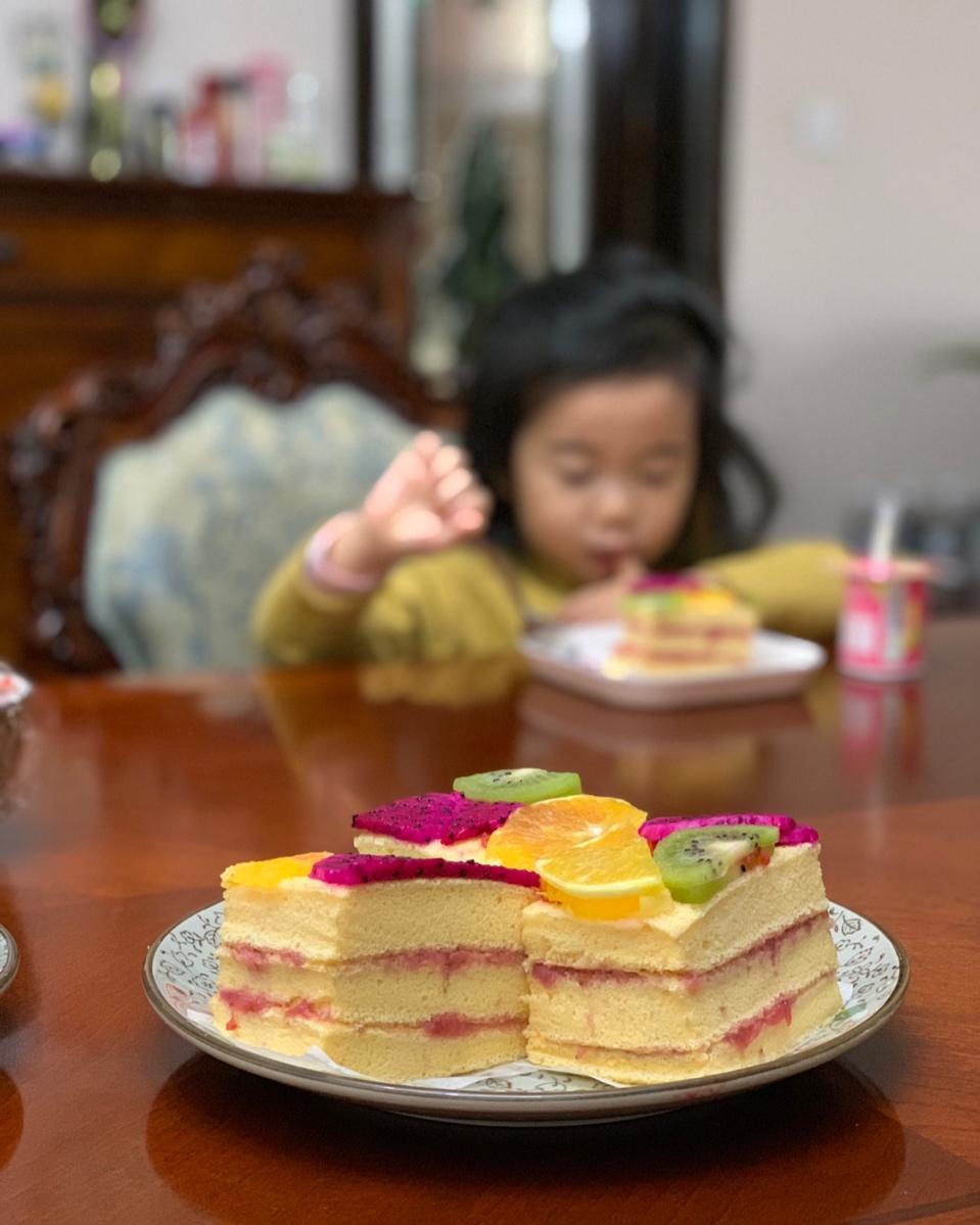 草莓酱裸蛋糕 | 无奶油版～送给不爱奶油的你