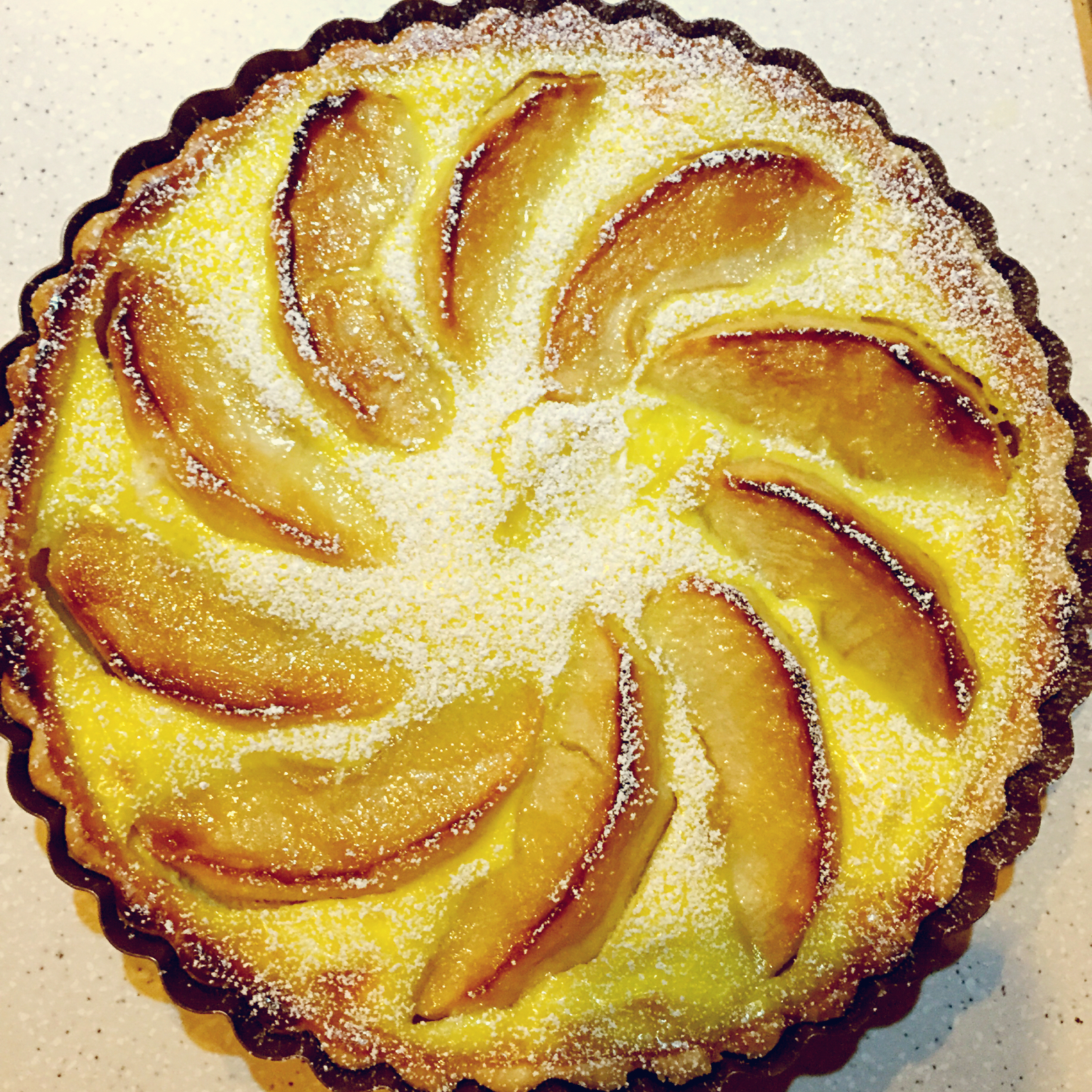 麓萌做的美味苹果挞