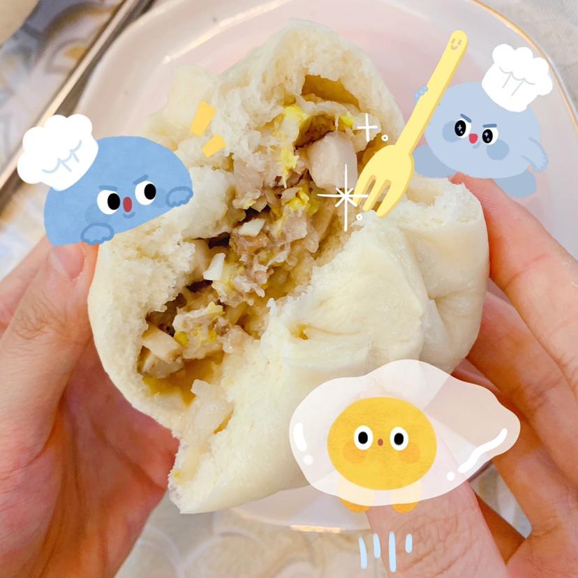 鲜肉大葱肉包（教你水打馅）