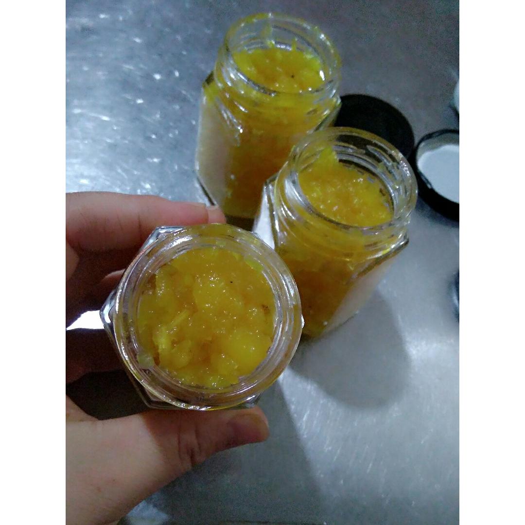 北城别回眸三生琥珀色做的秒杀榨汁版菠萝酱百分百菠萝颗粒酱