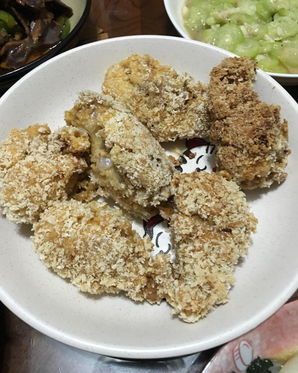香炸鸡翅根
