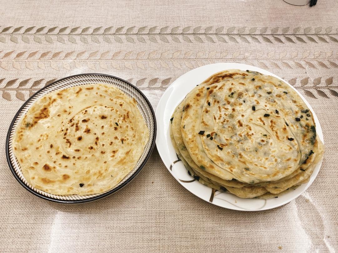 香酥好吃的葱油饼（无猪油版手抓饼皮2）