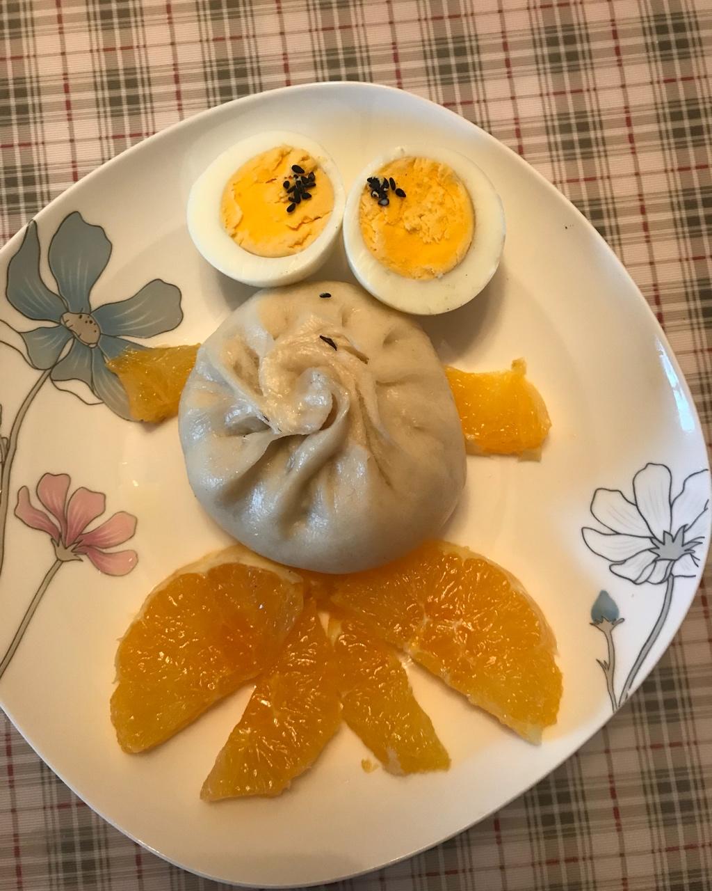 趣味早餐—小金鱼