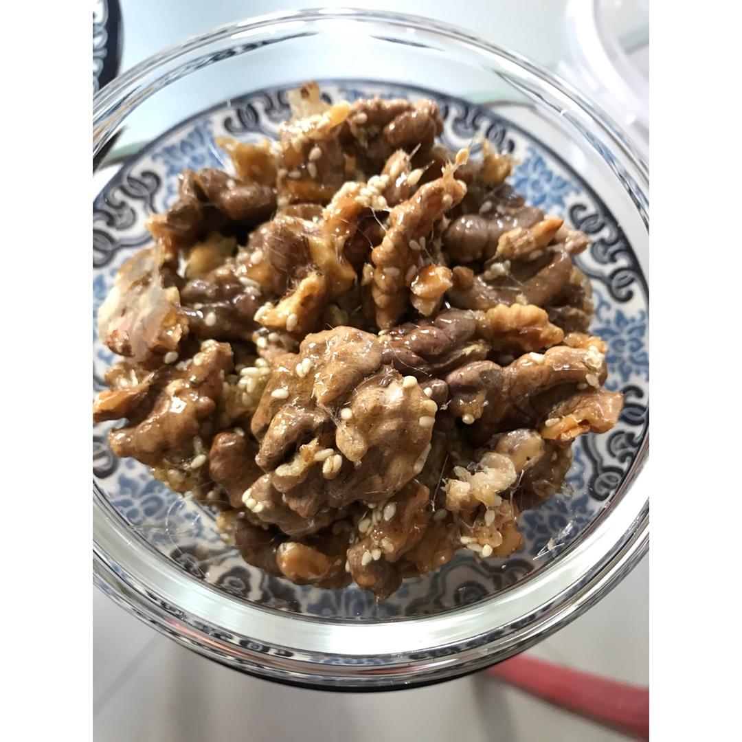 【琥珀核桃仁】冰糖无油不粘手