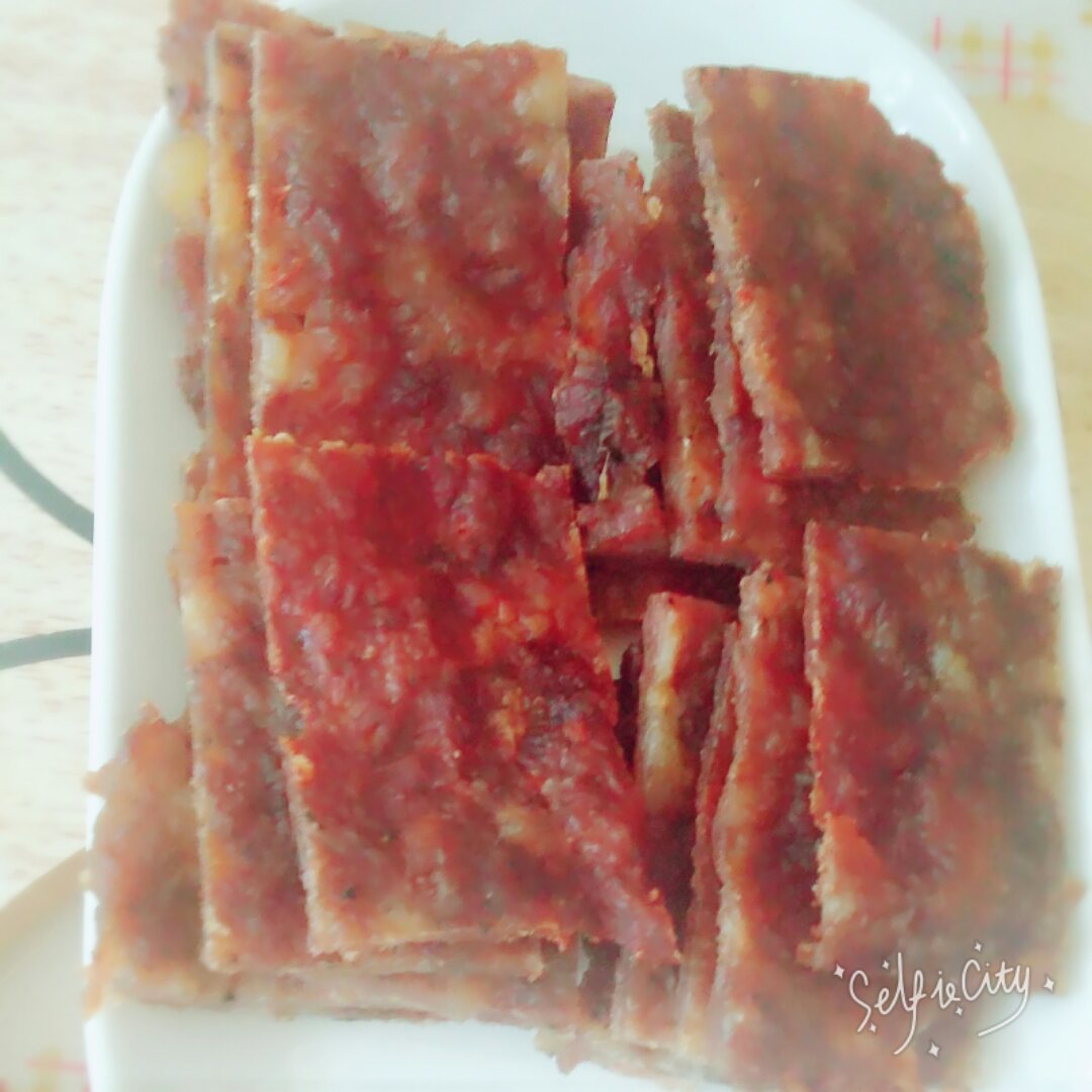 自制超好吃的—蜜汁猪肉脯