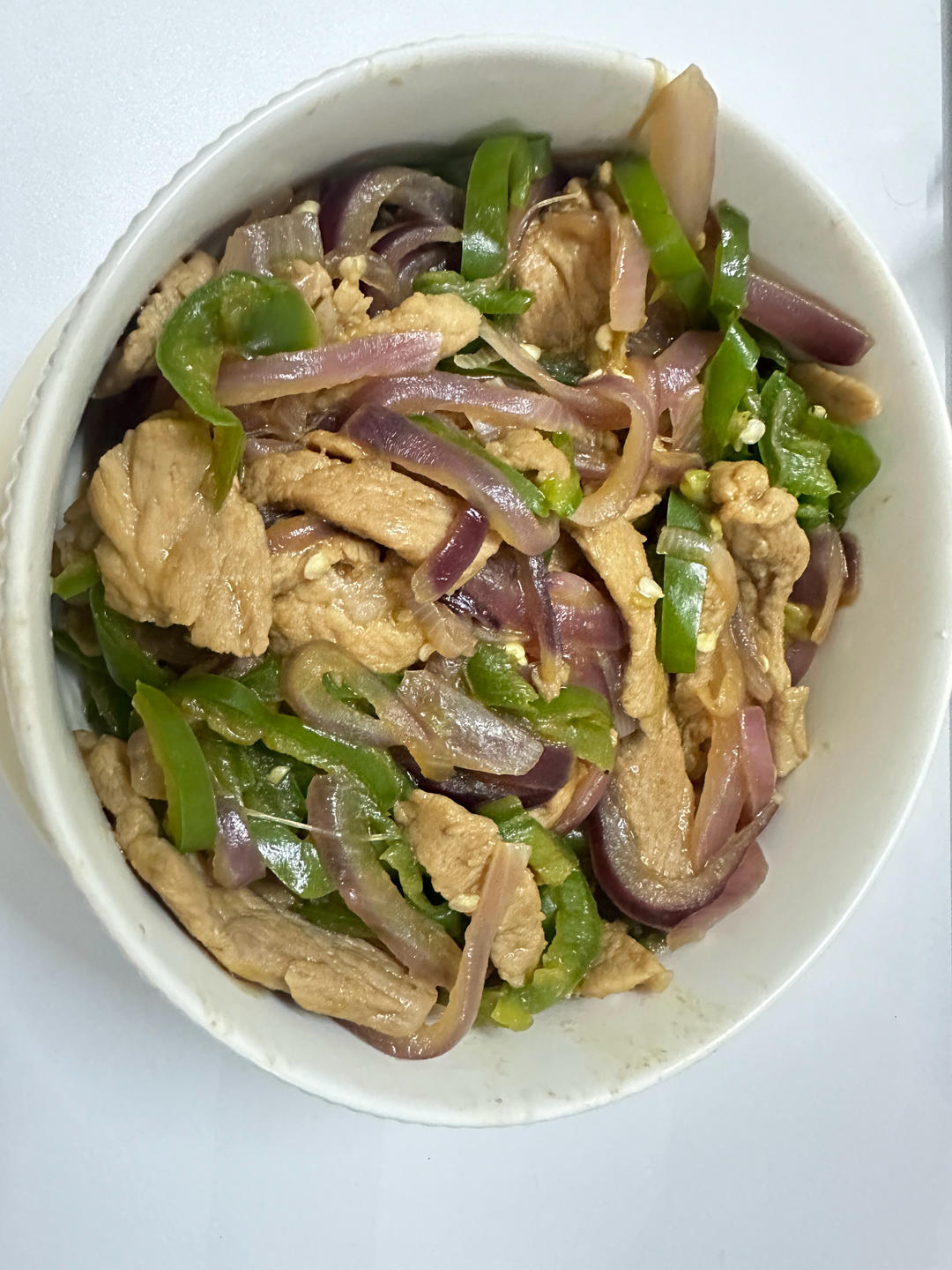 尖椒洋葱炒肉丝
