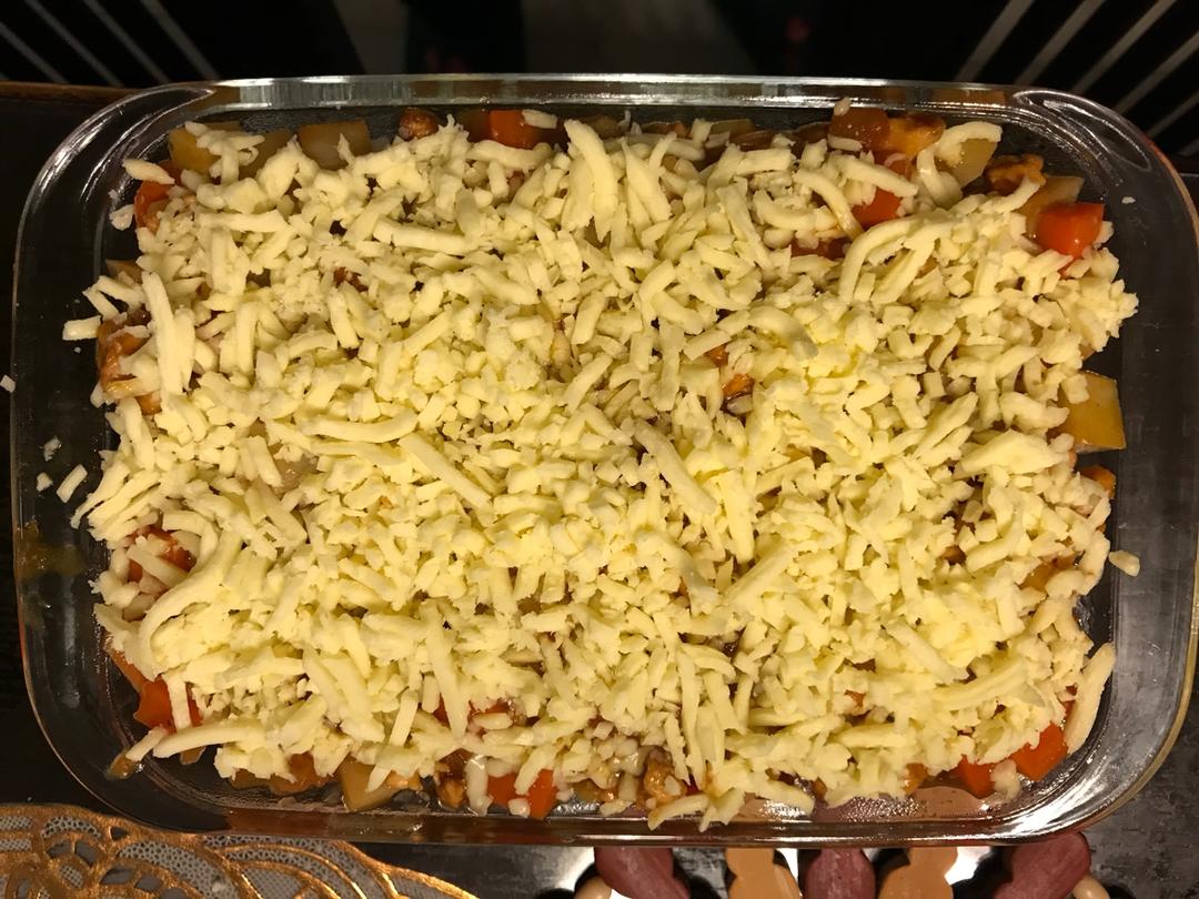 番茄鸡肉浓情焗饭【两人份】